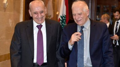 بوريل تبلّغ إجماعاً لبنانياً حول عدم الانجرار لتوسعة الحرب