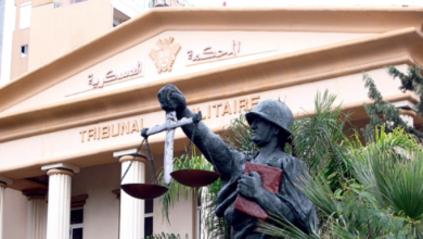 المحاكم العسكرية في لبنان تستأنف عملها بقرارٍ مؤقت
