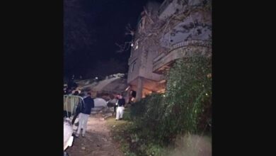 لبنان: 4 قتلى جراء انهيار مبنى سكني
