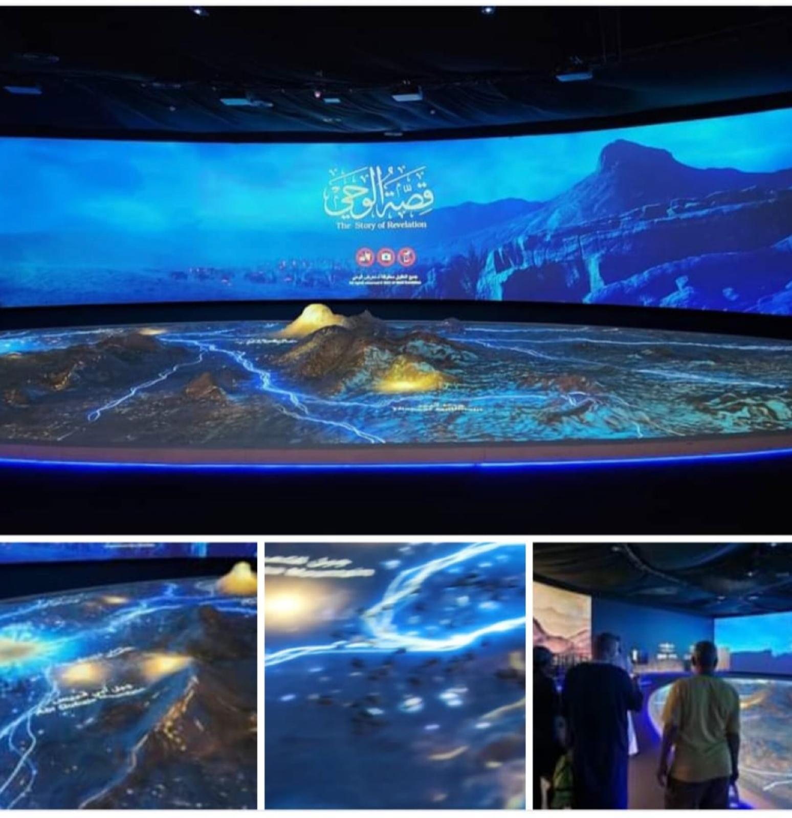 صور وتعليقات من زيارتنا لمعرض الوحي بجبل النور