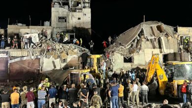 سقوط العشرات بين قتلى وجرحى في غارة إسرائيلية قرب صيدا بجنوب لبنان