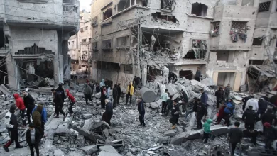 مقتل 9 فلسطينيين بقصف إسرائيلي على مدرسة التابعين شرق غزة