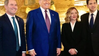 ميلوني بحثت مع ترمب قضية إيطالية تحتجزها إيران