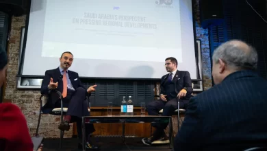 السفير السعودي في لندن: حلّ القضية الفلسطينية بـ«الدولتين» فقط
