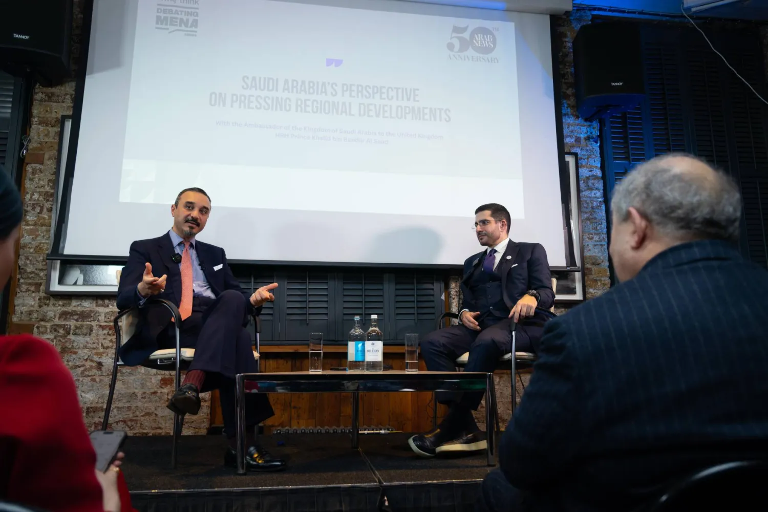 السفير السعودي في لندن: حلّ القضية الفلسطينية بـ«الدولتين» فقط