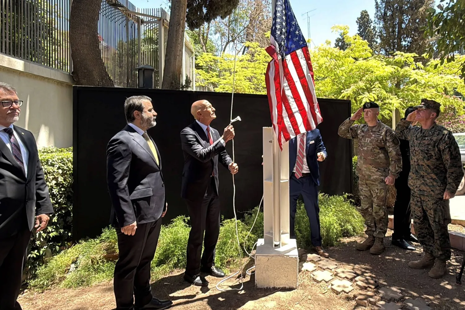 المبعوث الأميركي من دمشق: واشنطن تدعم إبرام اتفاق عدم اعتداء بين سوريا وإسرائيل